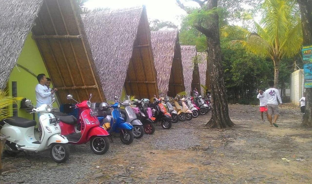 Bunar Tunggal Villa n Resto Anyer Bagian luar foto